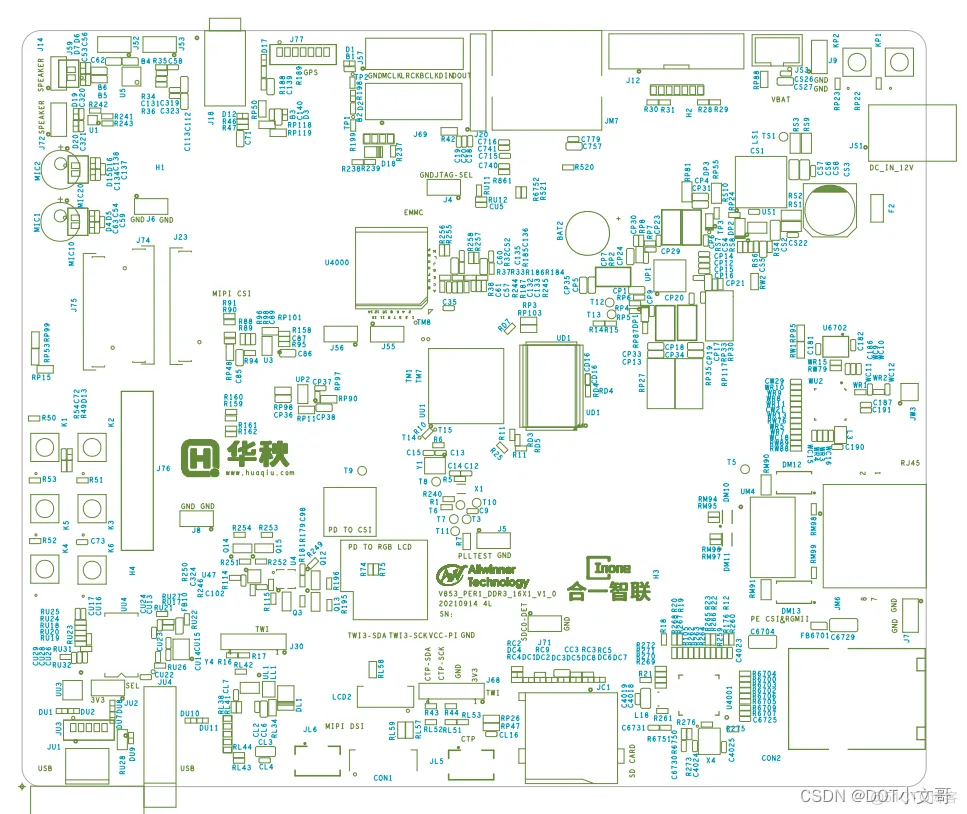 全志V85x开源硬件PCB方案汇总（内附PCB文件获取链接~）_开发板_07